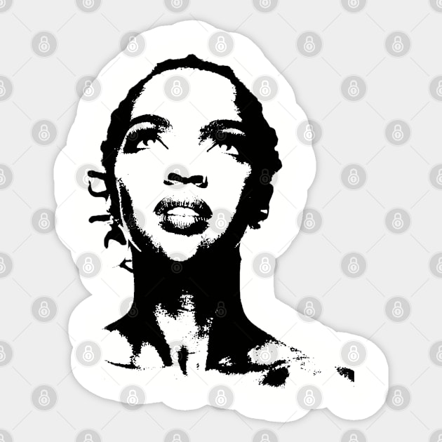 Young Lauryn Hill Sticker by UrbanLifeApparel